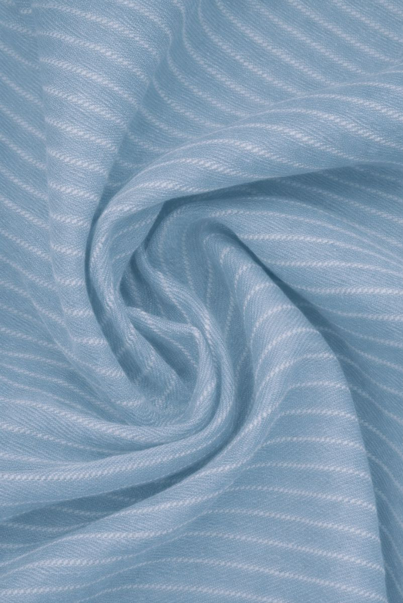 Jeans elastyczny w paski bardzo jasny niebieski