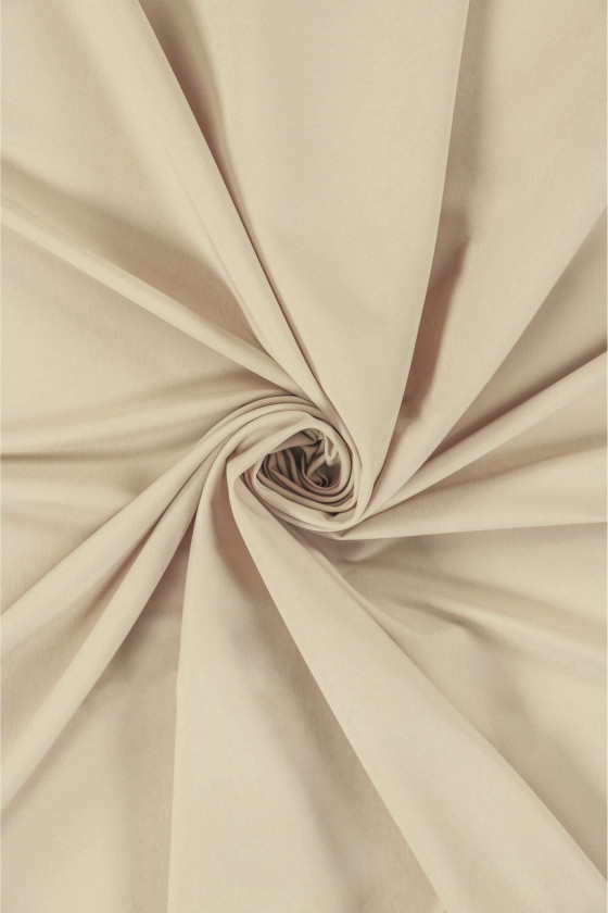 Bawełna elastyczna jasny, zimny beż KUPON 110cm