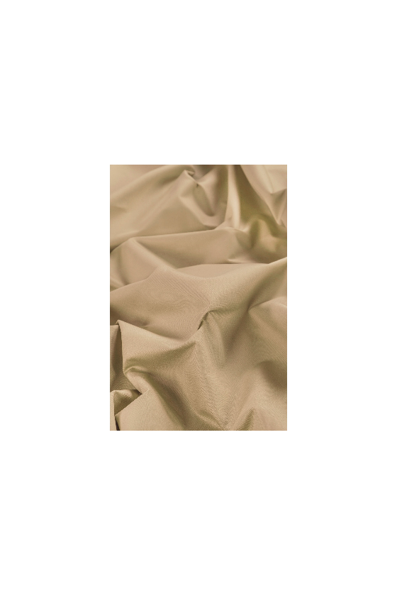 Bomuld elastisk kold beige KUPON 200cm