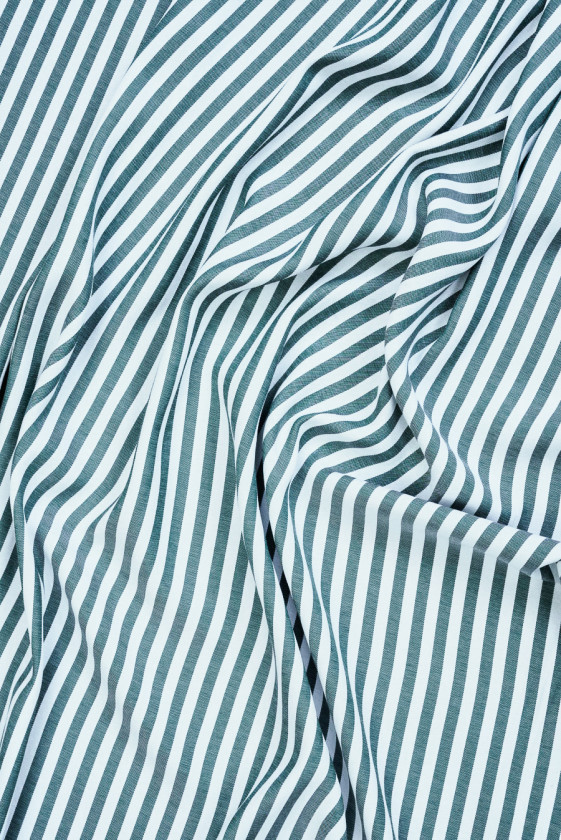 Wiskoza w zielone paski