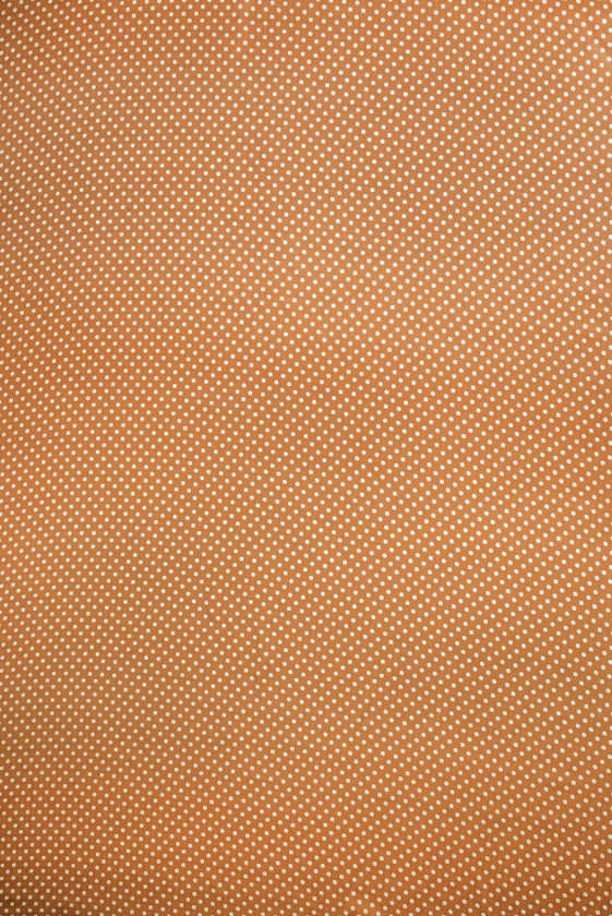 Satyna wiskozowa w kropki kamelowa