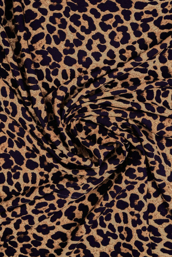Viscose panterprint