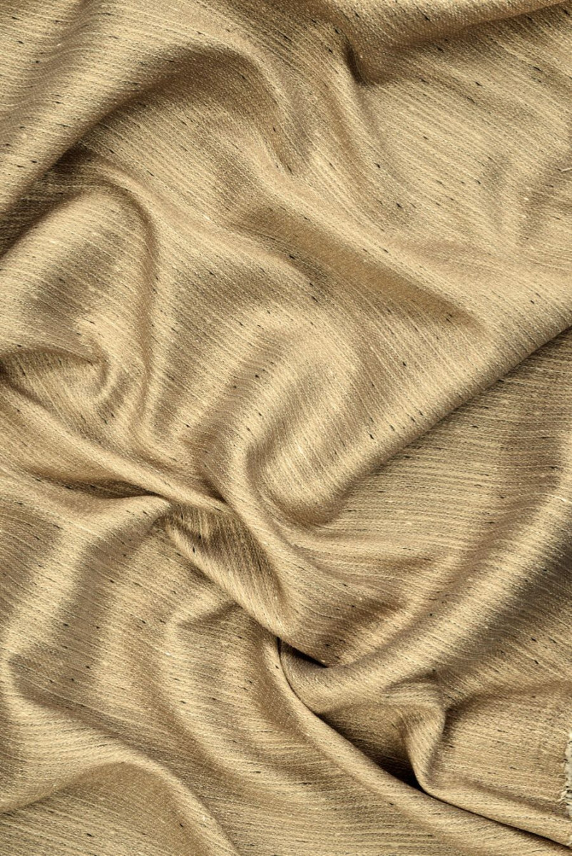 Tkanina typu chanel beżowo-złota