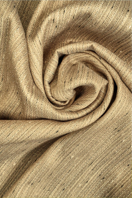 Tkanina typu chanel beżowo-złota