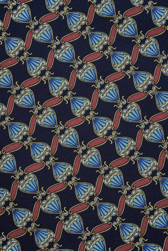 Bawełna jak jeans z drobnym wzorem