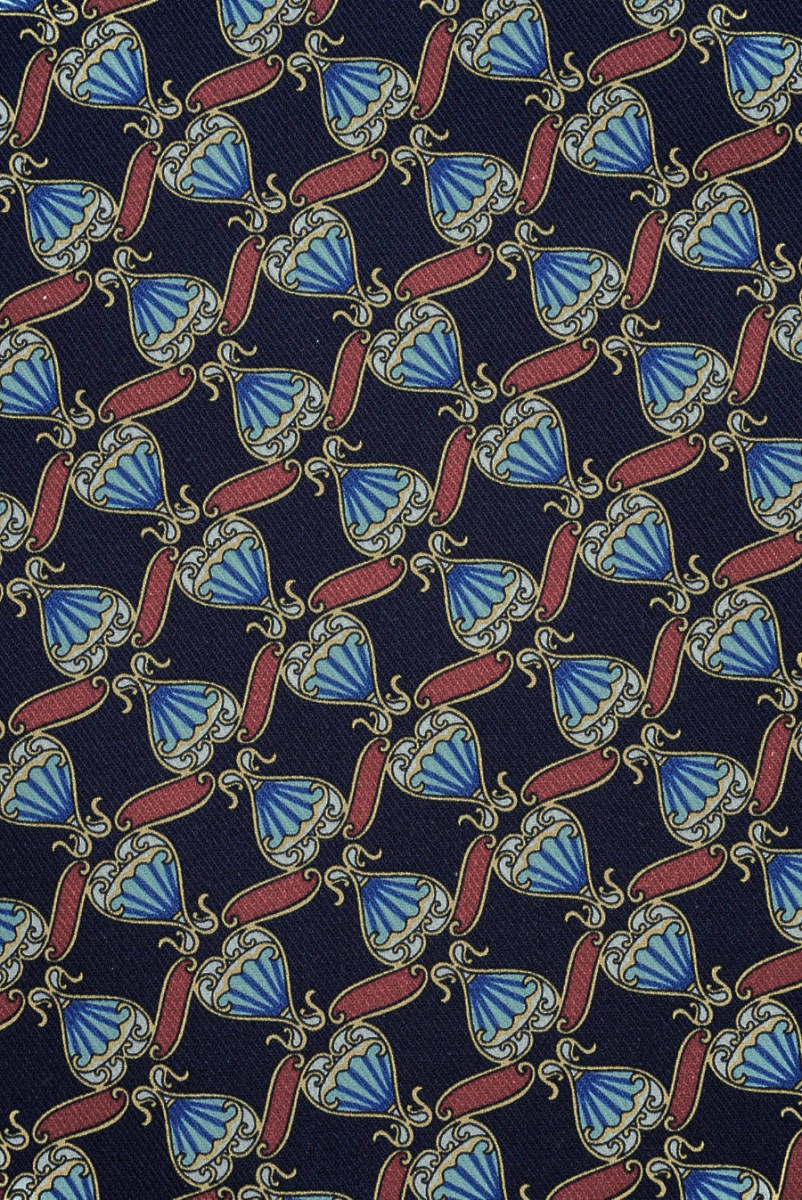 Bawełna jak jeans z drobnym wzorem