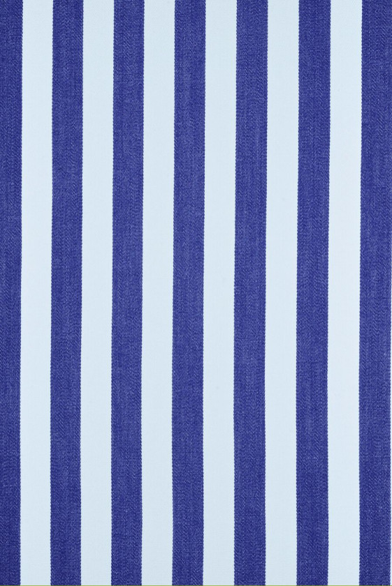 Bawełna elastyczna z wiskozą w niebieskie paski