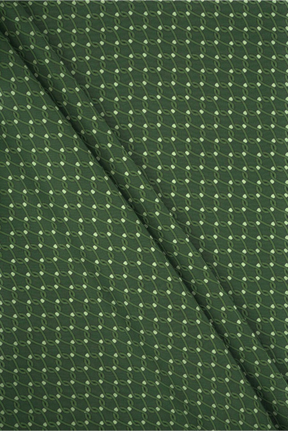 Krepa jedwabna w łańcuchy