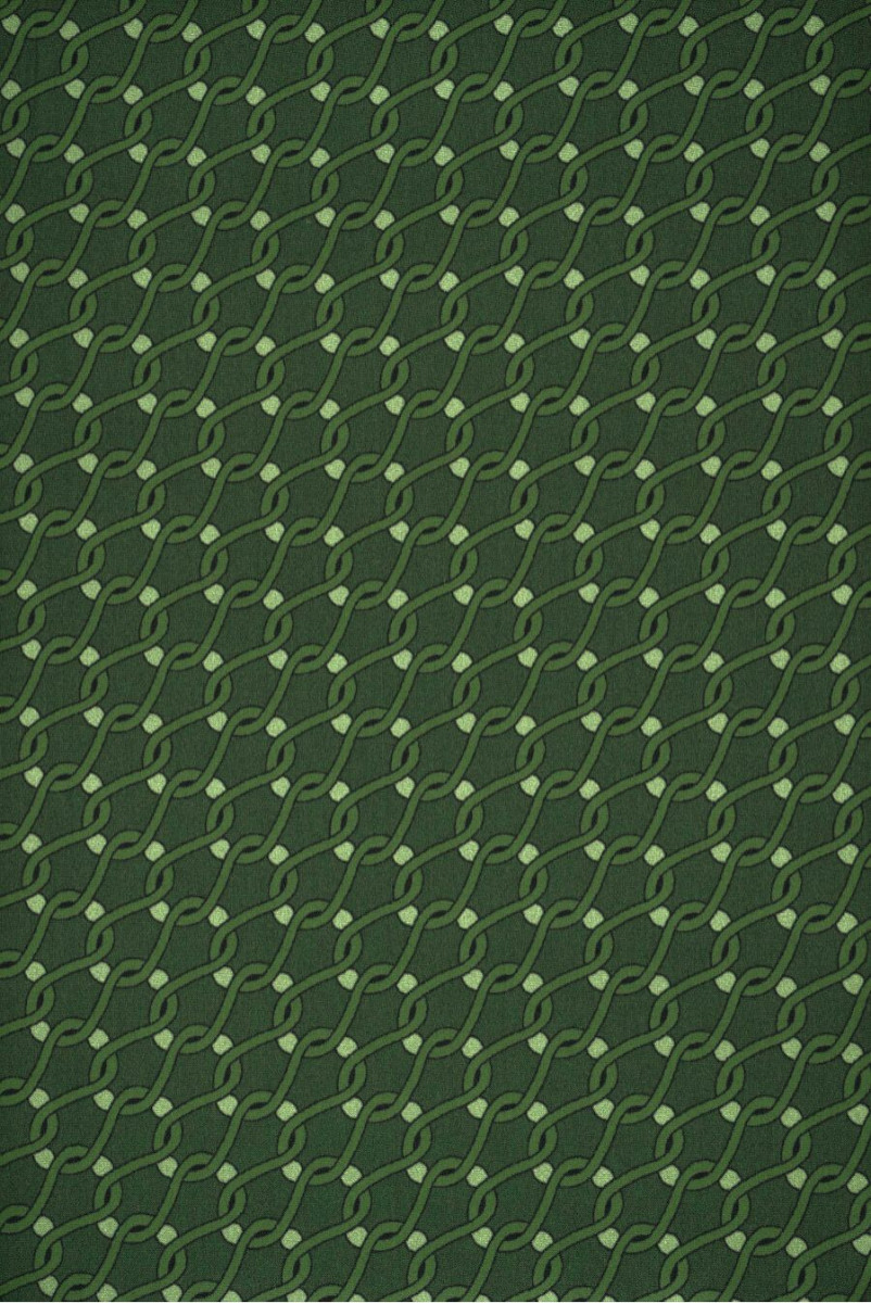 Krepa jedwabna w łańcuchy