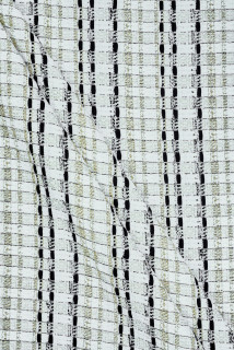 Stof in Chanel-stijl roomkleurig