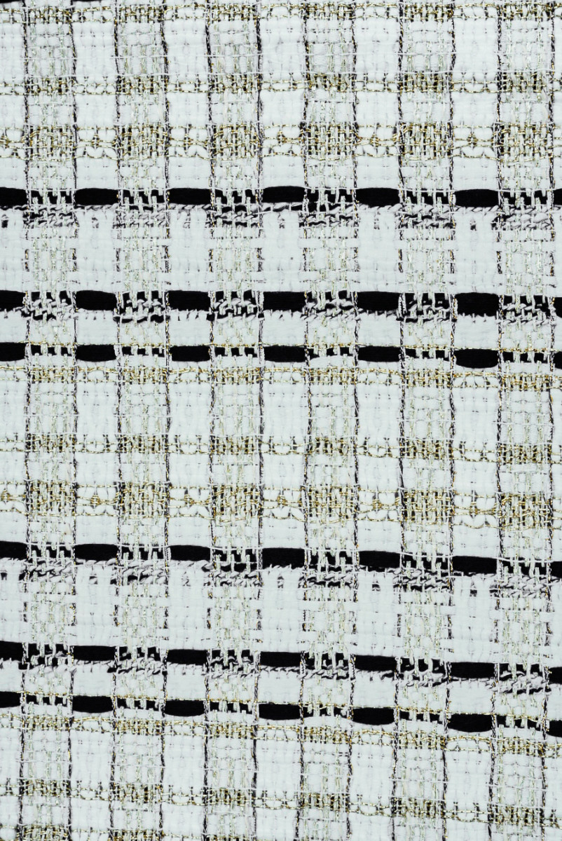 Tkanina typu chanel śmietankowa