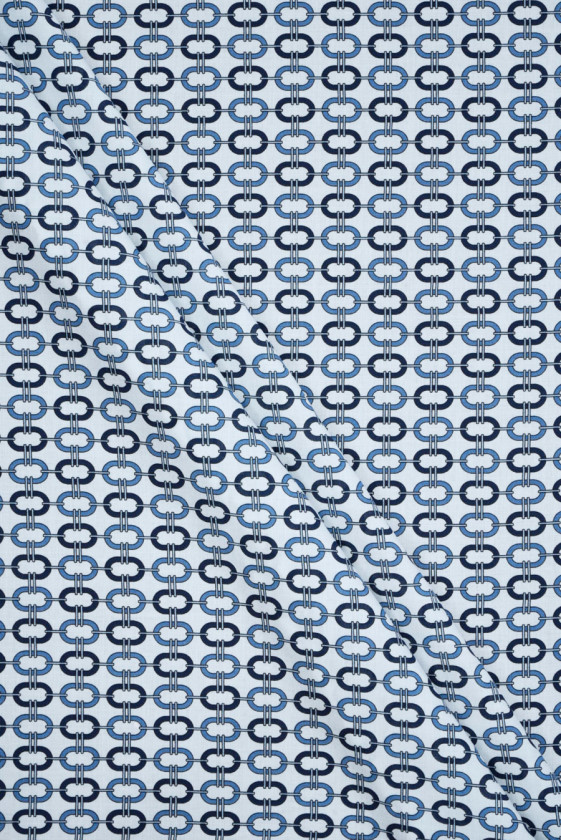 Wiskoza niebieski łańcuch