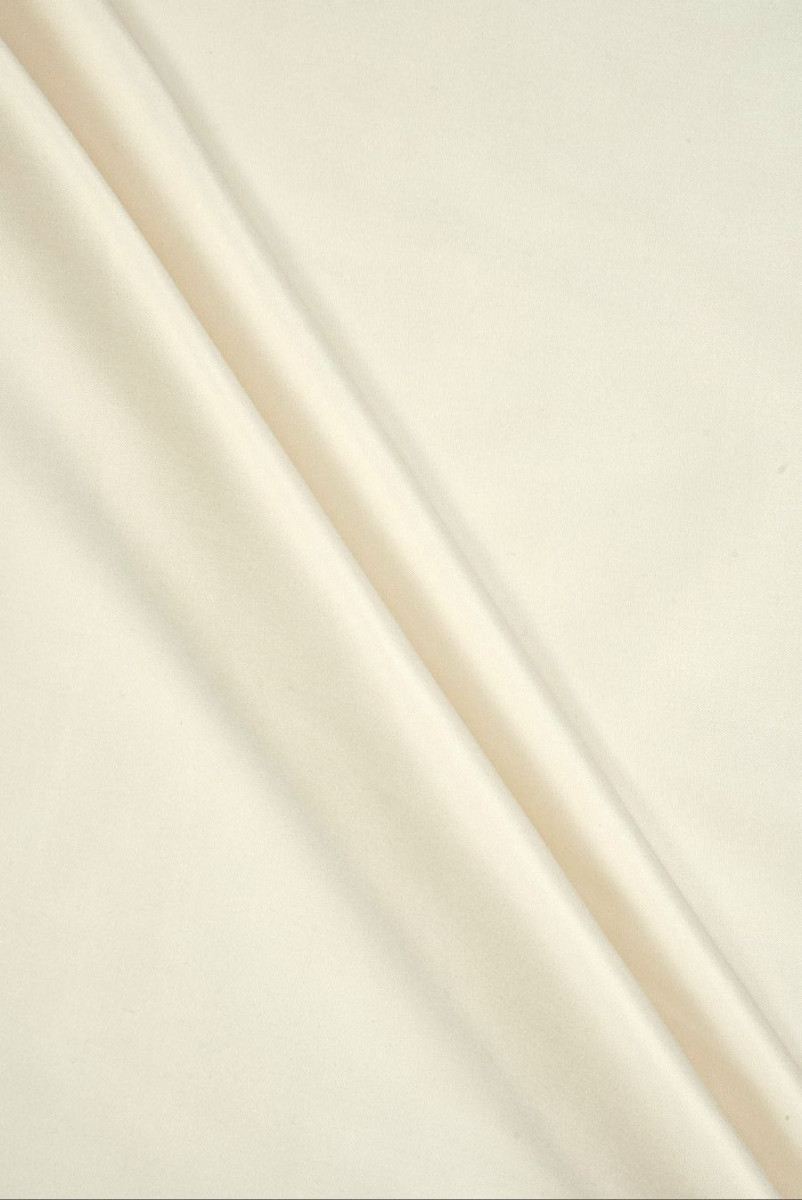 BaweÅna satynowa waniliowa KUPON 150cm