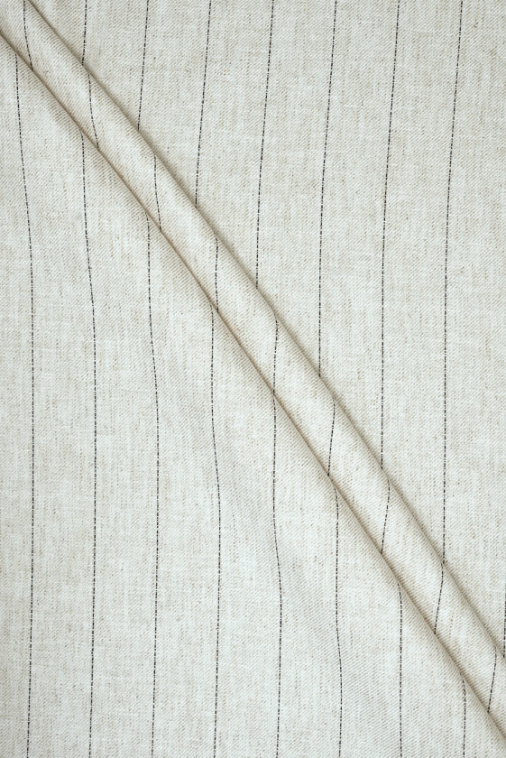 Wiskoza z lnem beÅ¼owa w paski