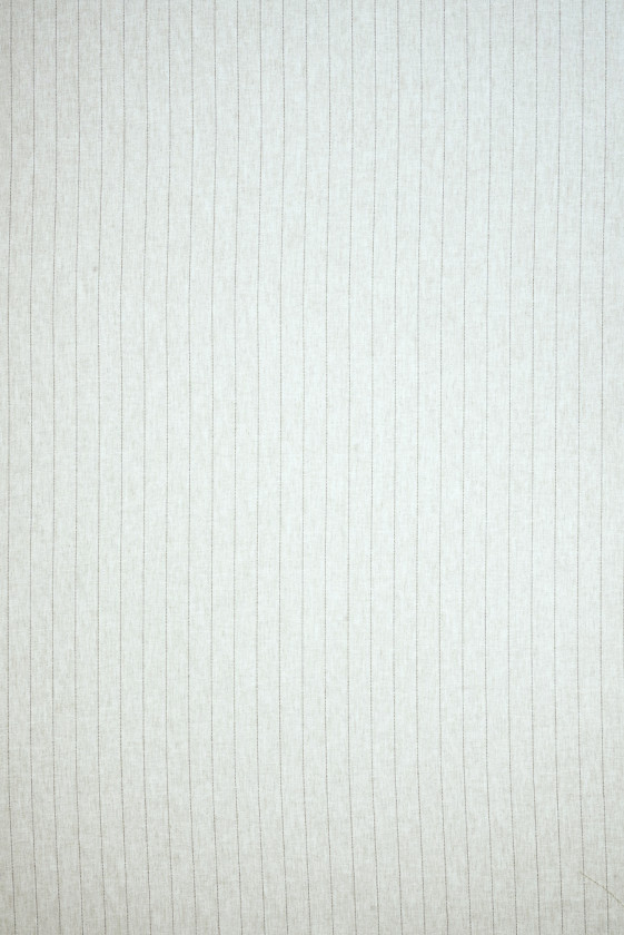 Wiskoza z lnem beżowa w paski