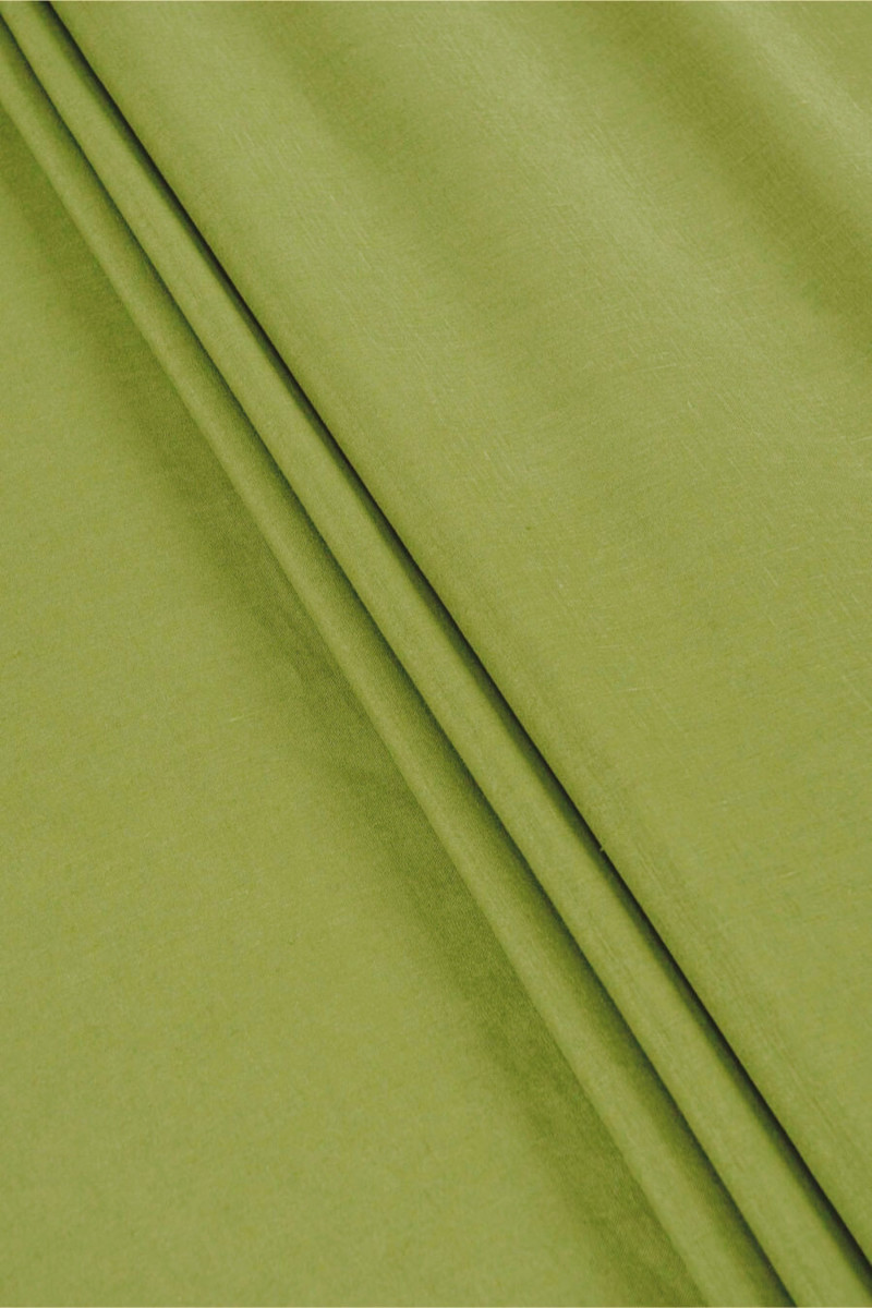 Lino naturale MARIA - verde chiaro