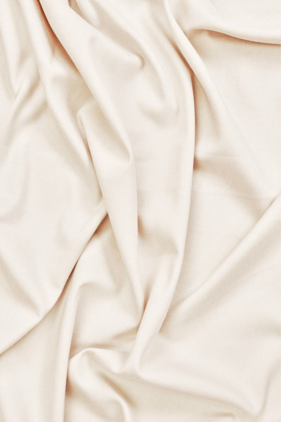 Wełna z poliamidem ecru KUPON 220cm