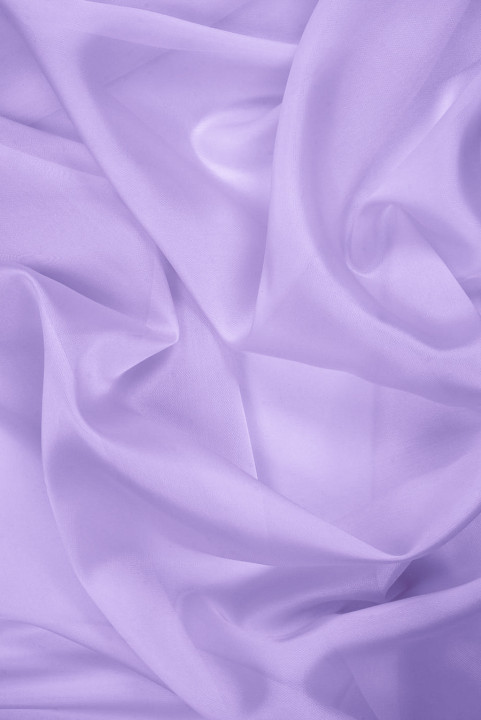 Poliestera organza lillā