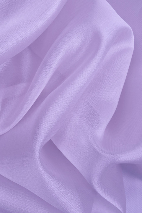 Poliesterio organza alyvinė