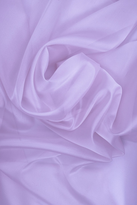 Poliesterio organza alyvinė