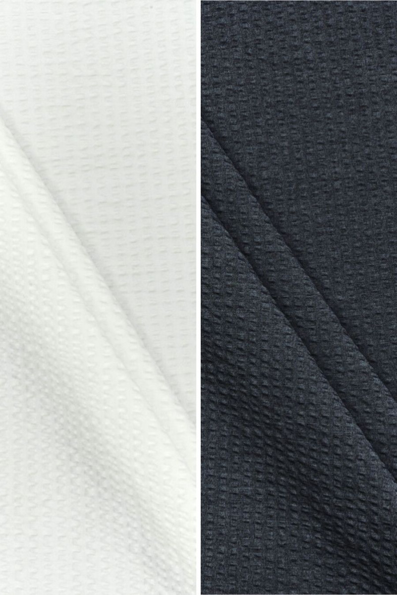 Structural fabric with cotton - two colors