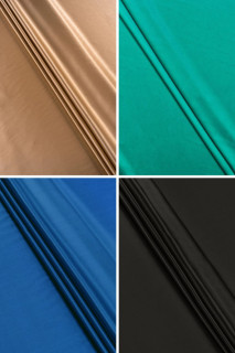 Raso di seta stabile – vari colori