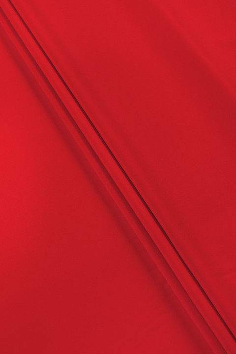 Thin red viscose zorżetka