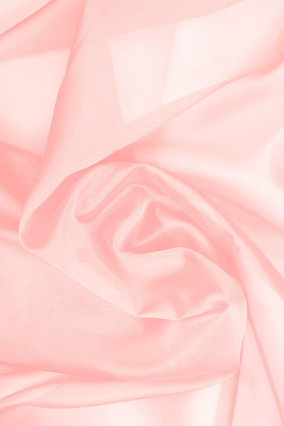 Organza polyester roze licht
