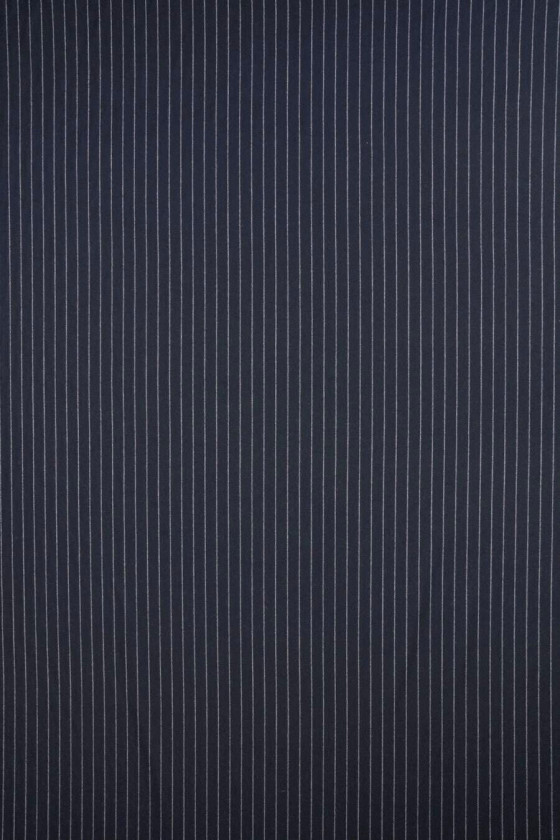 Striped wool fabric - two colors