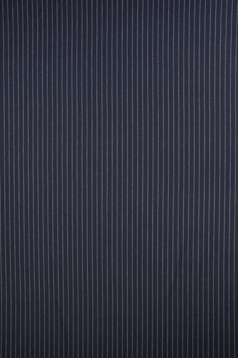 Striped wool fabric - two colors