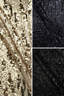 Paillettes brillantes - trois couleurs