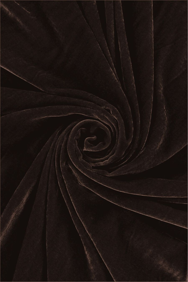 Velour med silke - forskellige farver