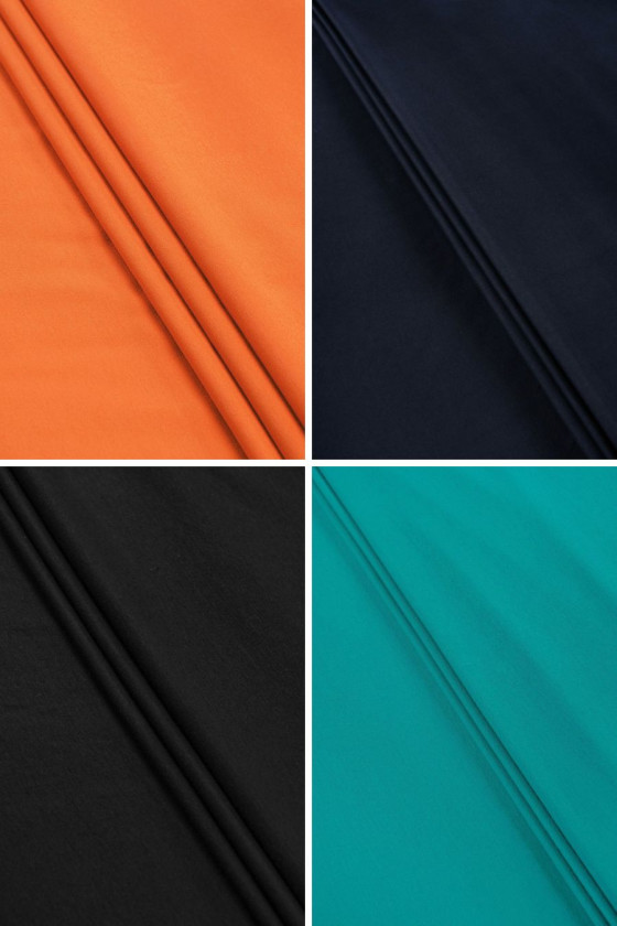 Jersey polyester - différentes couleurs