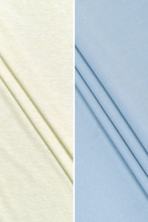 Tessuto a maglia di viscosa - due colori