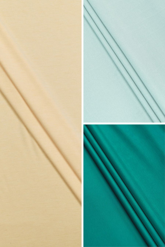 Viscose gebreide stof -...