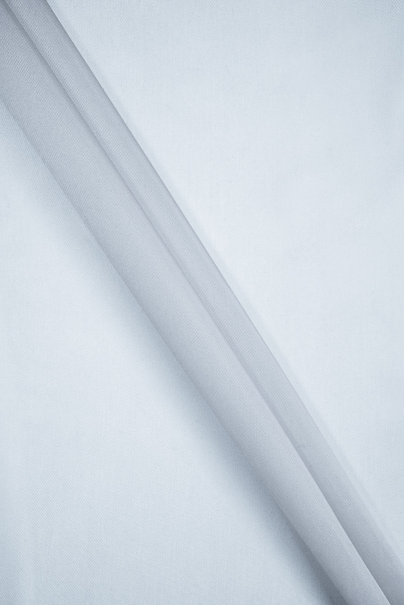 Organza poliestrowa szara