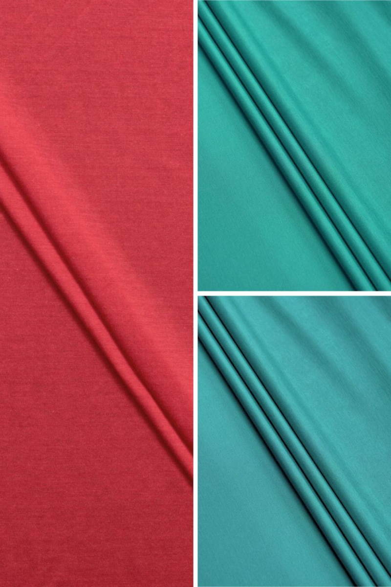 Micromodal gloss knitted fabric - various colors