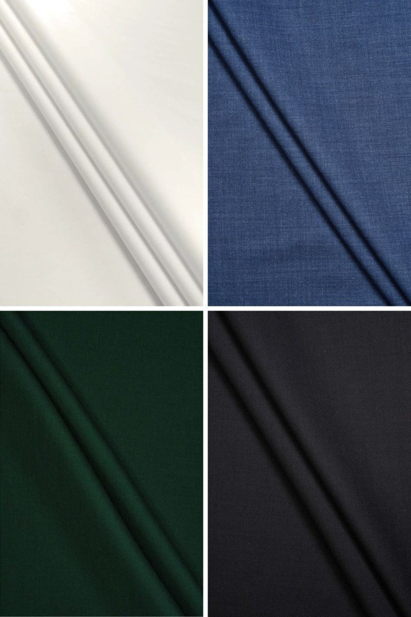 Super dik kostuum polyviscose - diverse kleuren