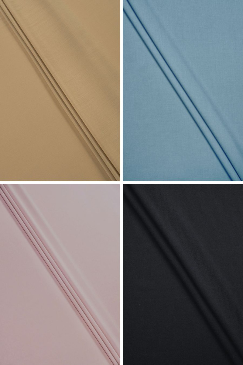 Abbigliamento colori poliviscosa