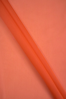 Organza de poliéster naranja