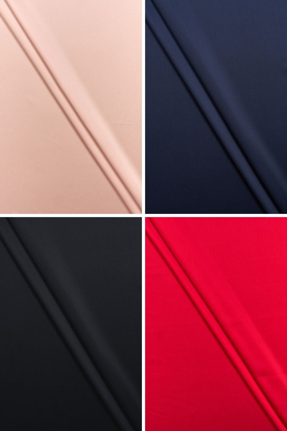 Polyester-Satin-Stoff -...