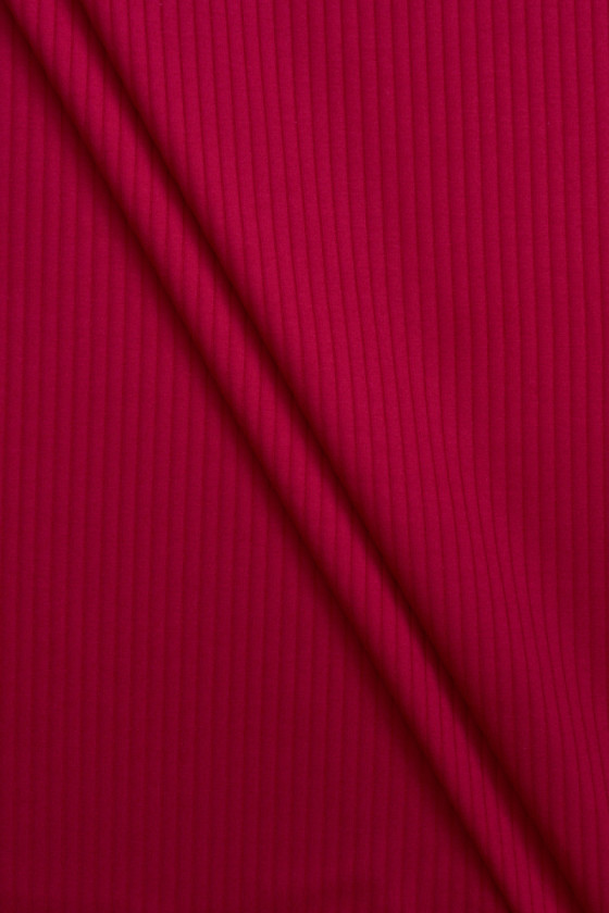 Tessuto a coste lavorato a maglia - due colori