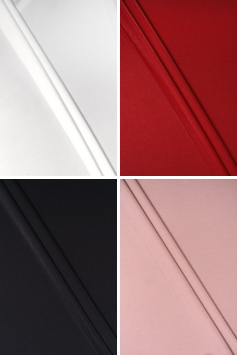 Elastische stof met gloed - diverse kleuren