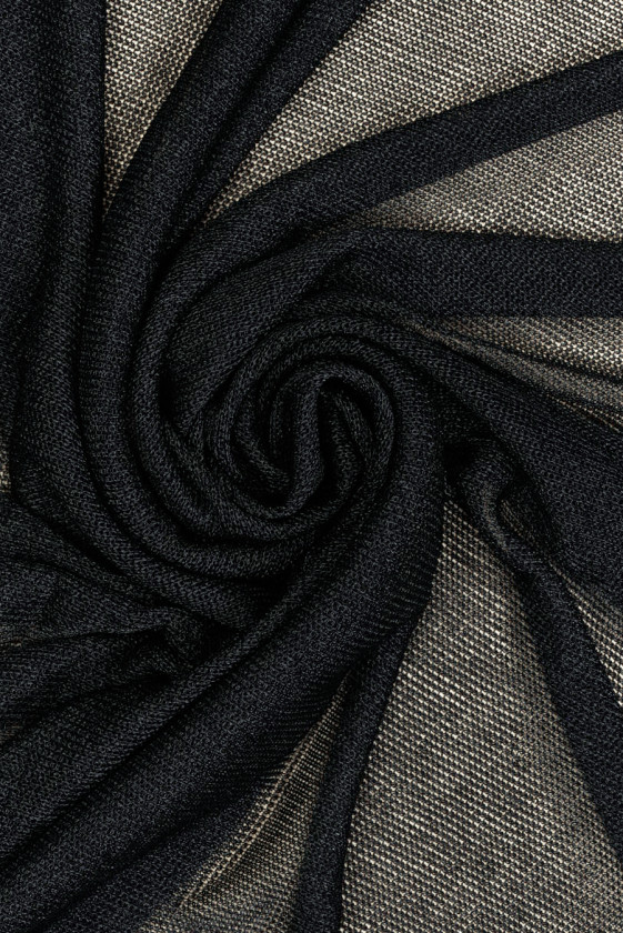 Siatka sweterkowa czarna