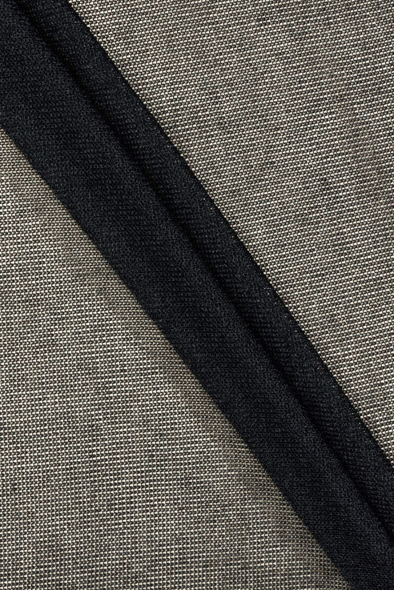 Black knitted sweater mesh