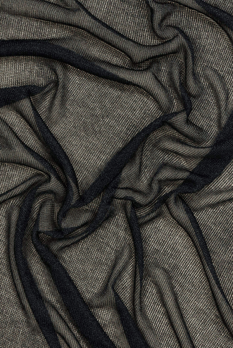 Siatka sweterkowa czarna