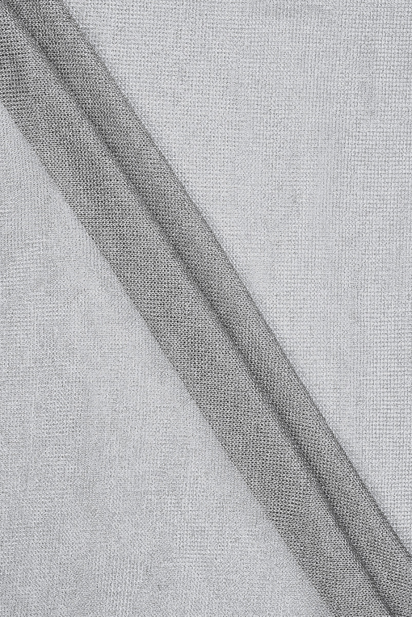 Siatka sweterkowa srebrna