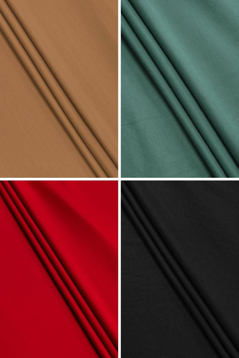 SUPER JERSEY ECO gebreide stof - diverse kleuren