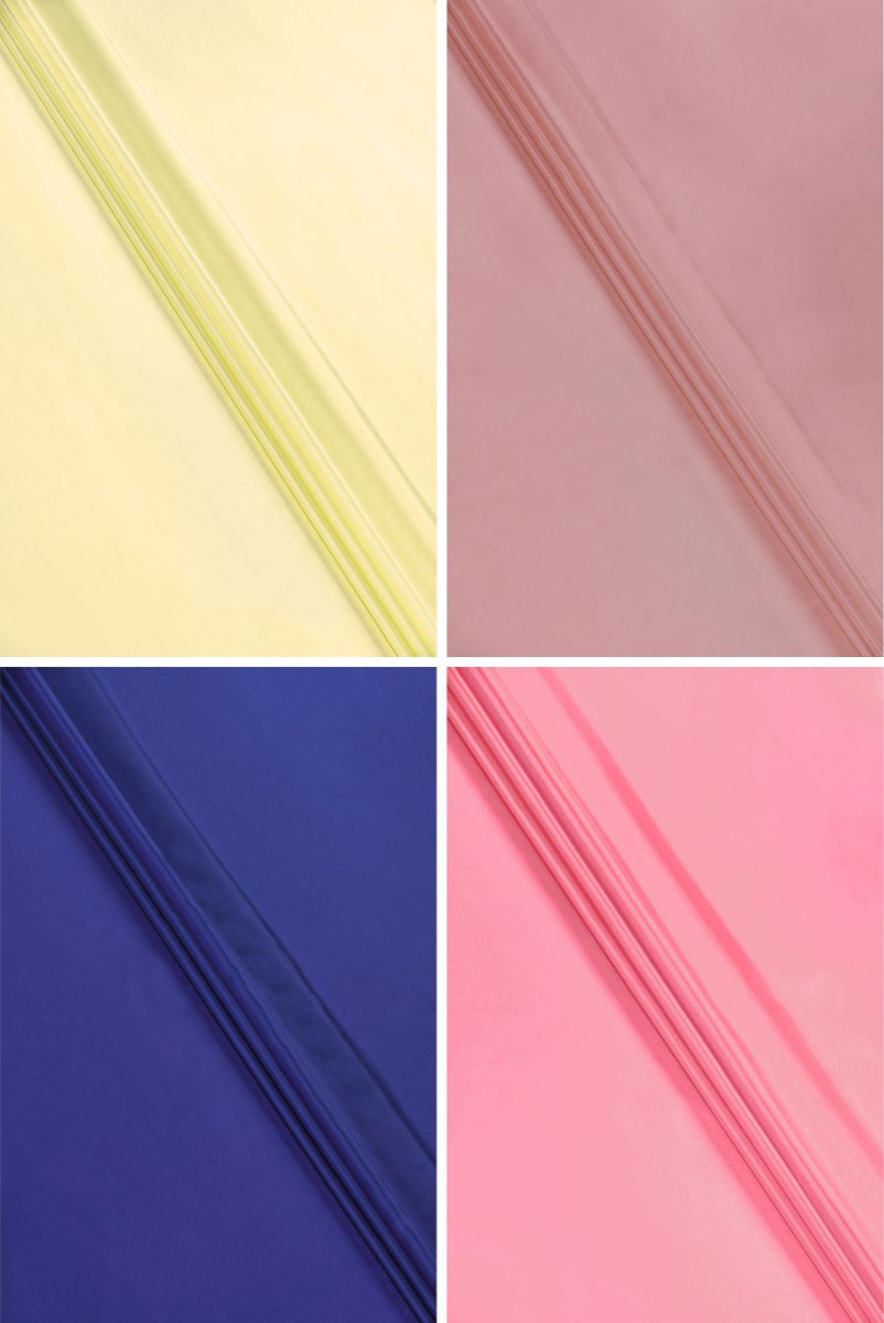 Futter aus Acetat -verschiedene Farben