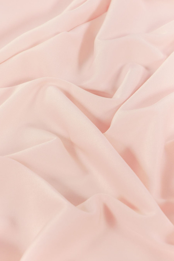 Wiskoza elastyczna jasny róż KUPON 100cm